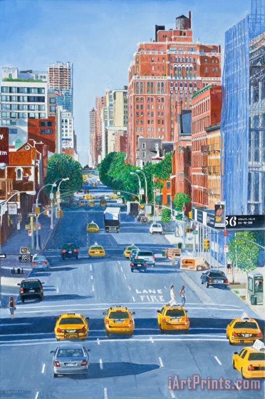 Anthony Butera View From Highline New York City Art Painting