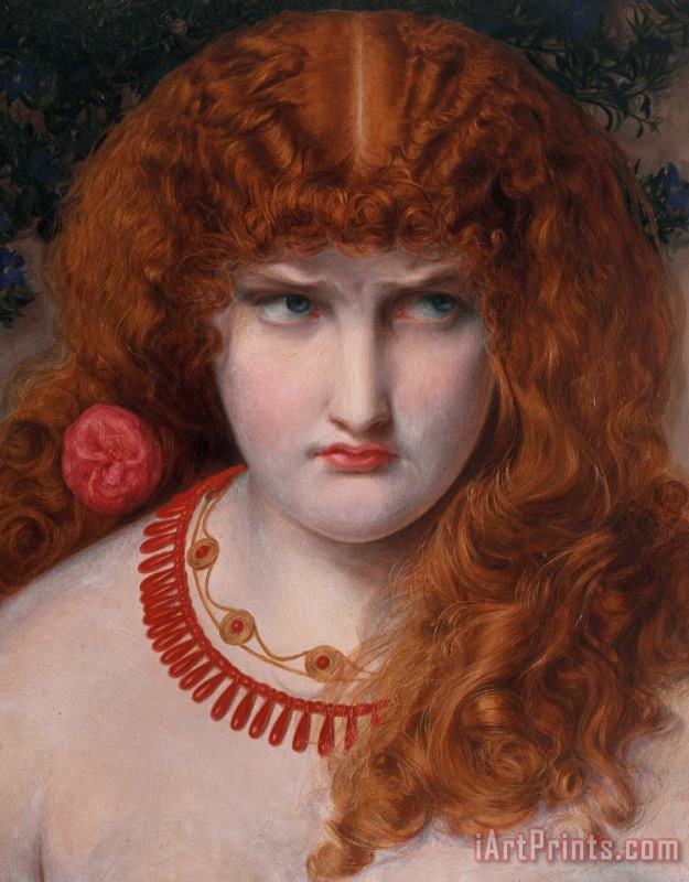Helen Of Troy painting - Anthony Frederick Augustus Sandys Helen Of Troy Art Print