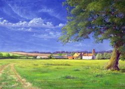 Anthony Rule Home Field painting