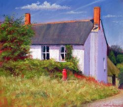 Anthony Rule The Red Milk Churn painting