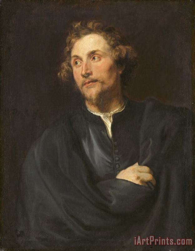 Portrait of Georg Petel painting - Anthony van Dyck Portrait of Georg Petel Art Print