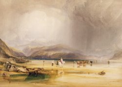 Anthony Vandyke Copley View from Snowdon from Sands of Traeth Mawe