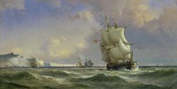 Anton Melbye The Gathering Storm
