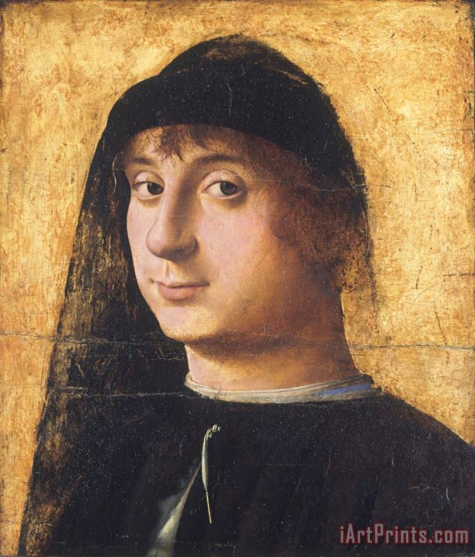 Antonello da Messina Portrait of a Young Gentleman Art Print