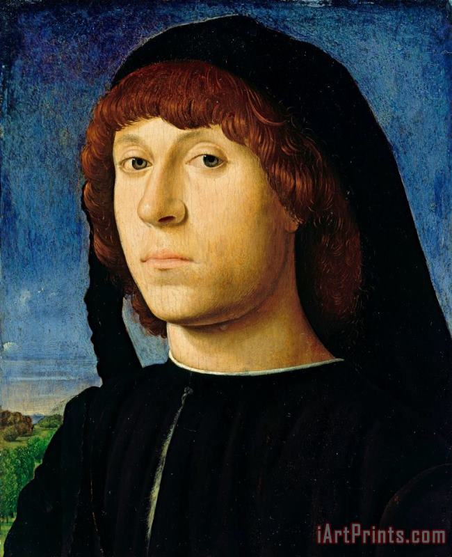Antonello da Messina Portrait of a Young Man Art Print