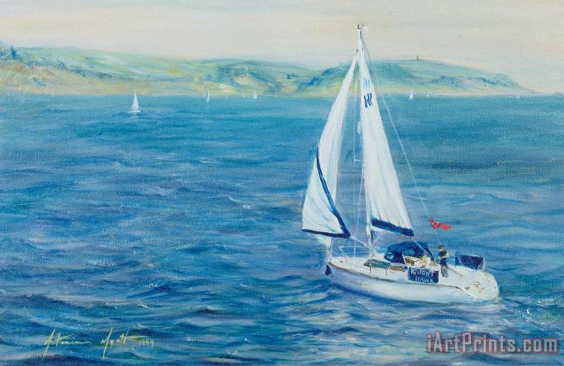 Antonia Myatt Sailing Home Art Print