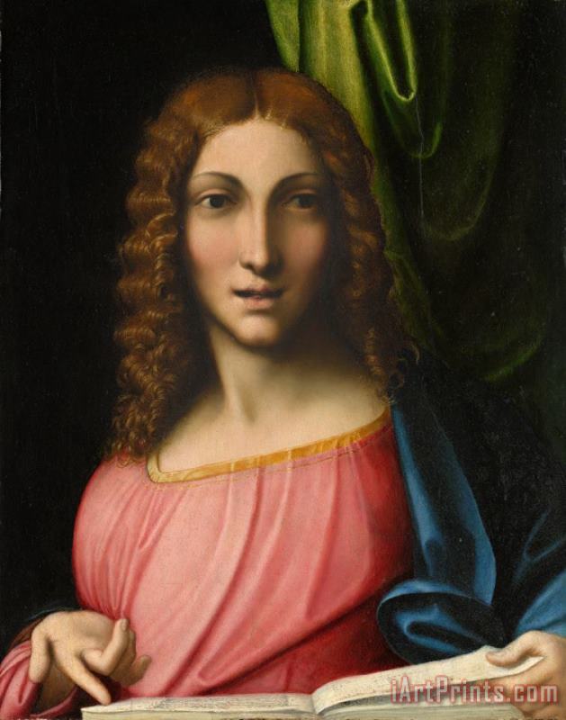 Antonio Allegri Correggio Salvator Mundi Art Painting