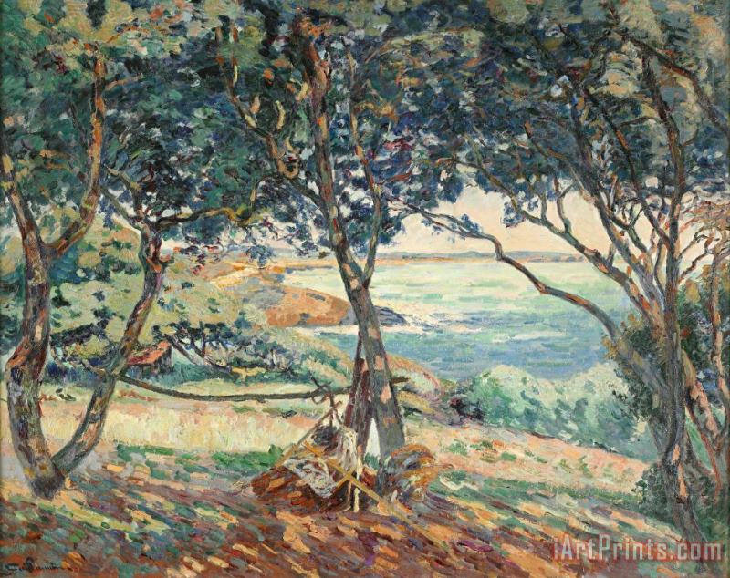 Armand Guillaumin Paysage D'agay Art Painting