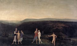Arthur Bowen Davies Afterthought of Earth painting