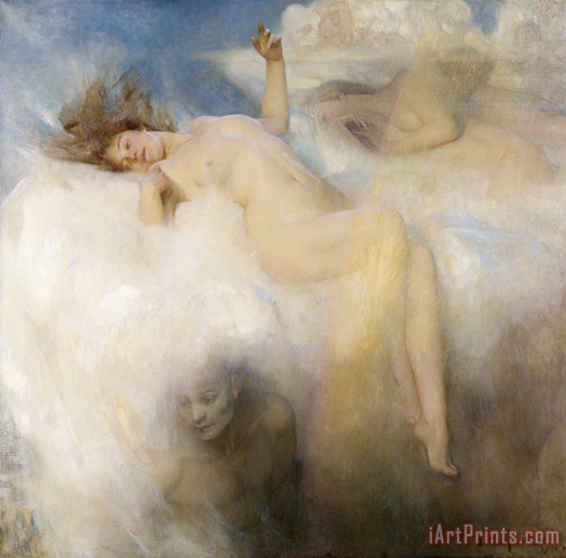 Arthur Hacker The Cloud Art Painting