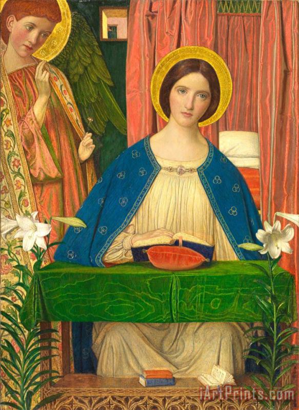 Arthur Joseph Gaskin The Annunciation Art Painting