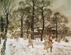 Arthur Rackham Winter in Kensington Gardens