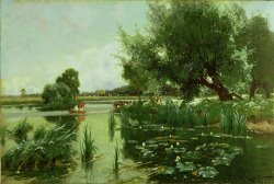Arthur Walker Redgate Summer - one of a set of the four seasons painting