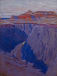 Arthur Wesley Dow The Destroyer painting