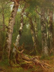 Asher Brown Durand Group of Trees painting