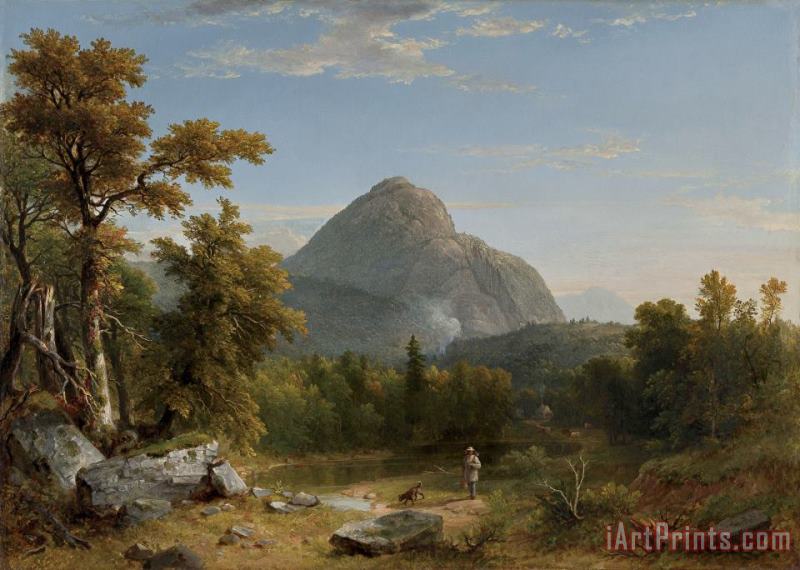 Asher Brown Durand Landscape, Haystack Mountain, Vermont Art Print