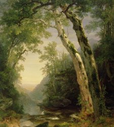 Asher Brown Durand The Catskills painting