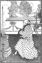 Aubrey Beardsley Rape Of The Lock Illustration