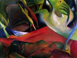 August Macke The Storm