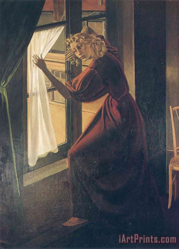 Balthasar Klossowski De Rola Balthus Lady Abdy 1935 Art Painting