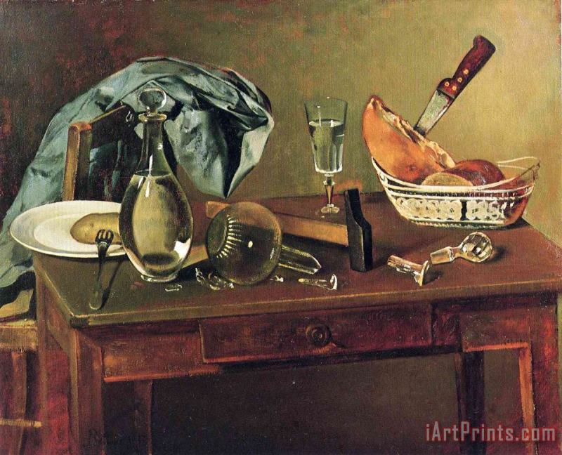 Balthasar Klossowski De Rola Balthus Still Life 1937 Art Painting