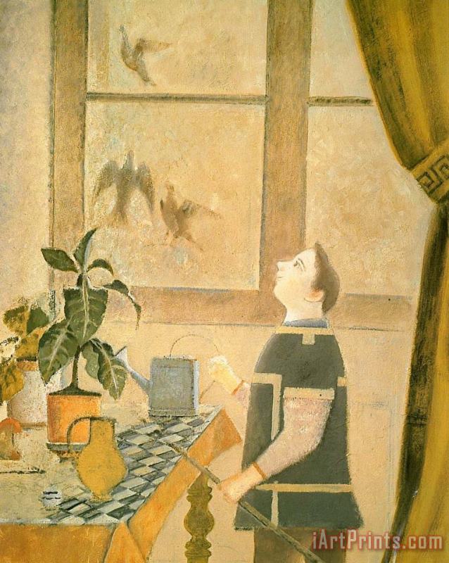Balthasar Klossowski De Rola Balthus The Child with Pigeons Art Painting