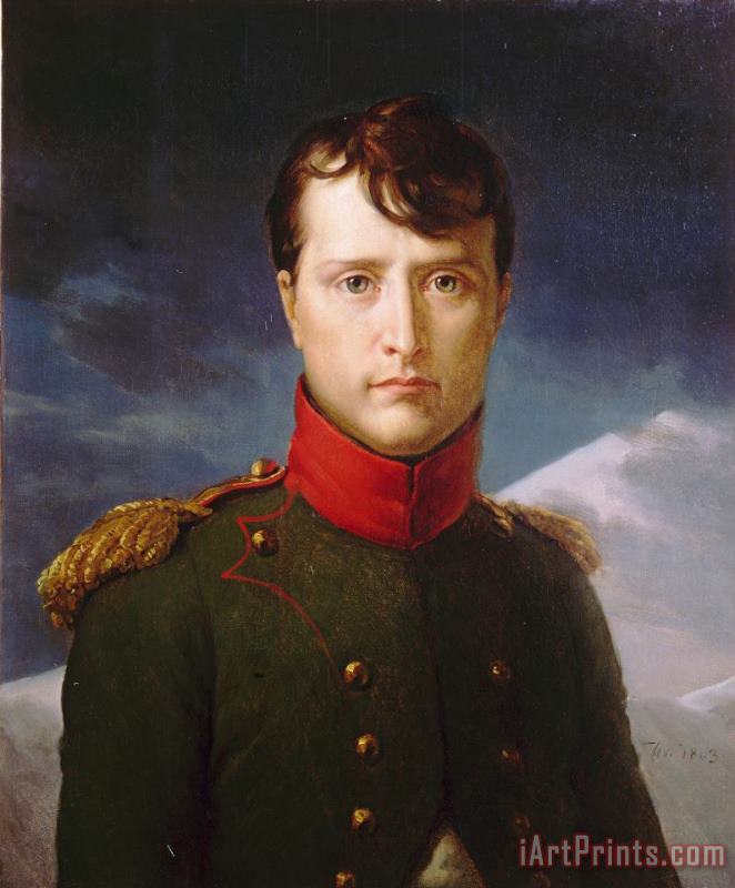 Baron Francois Gerard Napoleon Bonaparte Premier Consul Art Painting
