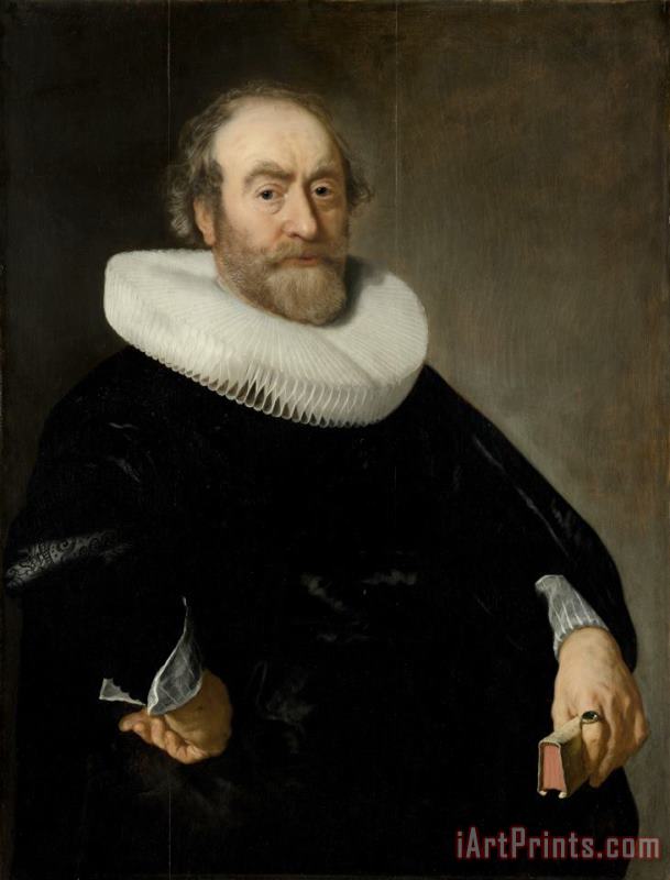 Portrait of Andries Bicker painting - Bartholomeus Van Der Helst Portrait of Andries Bicker Art Print
