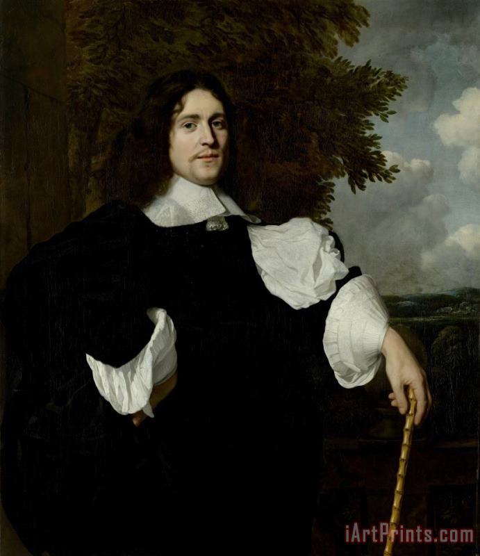 Bartholomeus Van Der Helst Portrait of Jacobus Trip, Weapons Dealer in Amsterdam And Dordrecht Art Painting