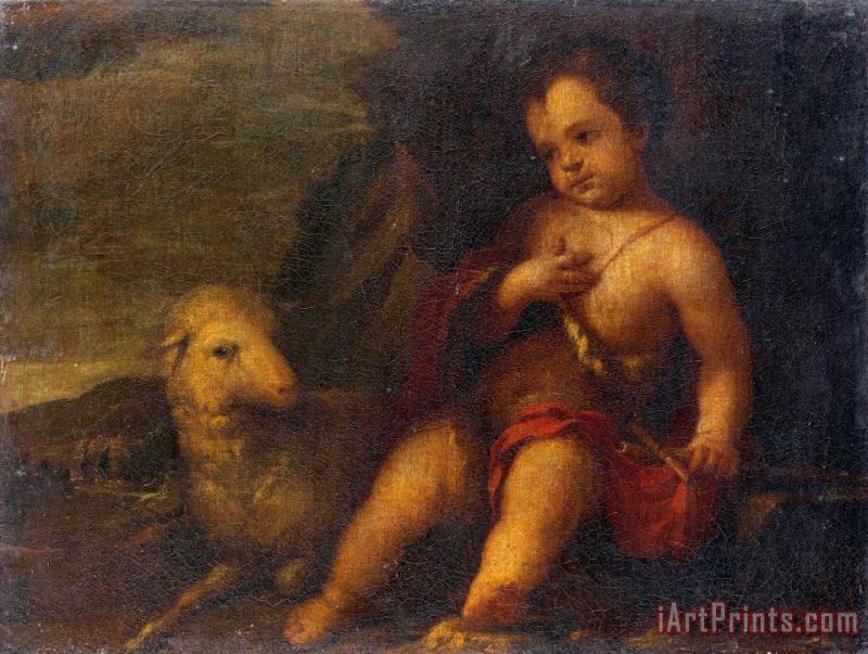 Infant St John painting - Bartolome Esteban Murillo Infant St John Art Print