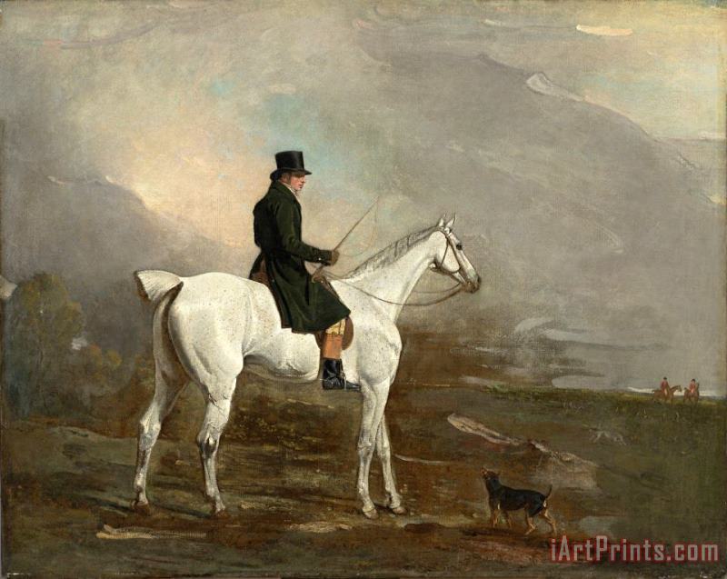 Noble, a Hunter Well Known in Kent painting - Benjamin Marshall Noble, a Hunter Well Known in Kent Art Print