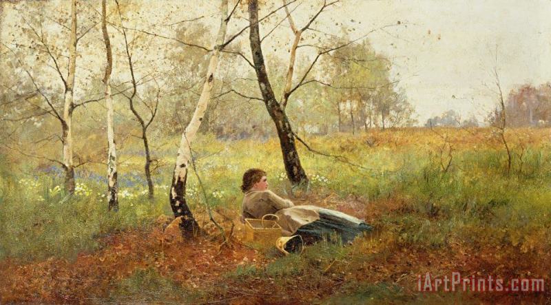 Benjamin Sigmund Resting Art Painting