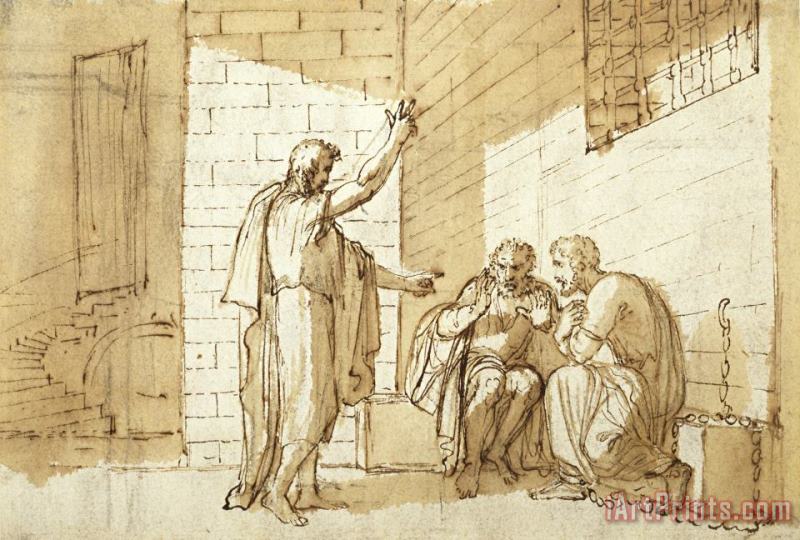 Benjamin West Conversioin of Onesimus Art Painting