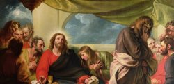 Benjamin West The Last Supper