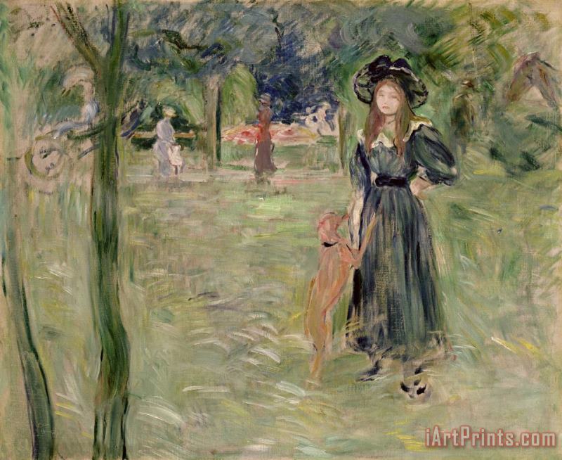 Berthe Morisot Bois de Boulogne Art Print