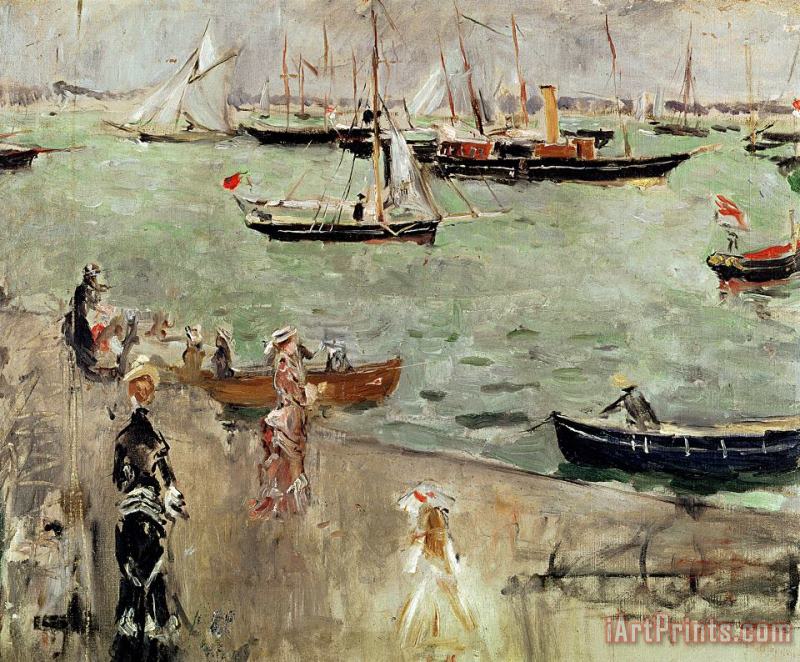 The Isle of Wight painting - Berthe Morisot The Isle of Wight Art Print