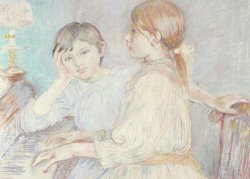 Berthe Morisot The Piano painting