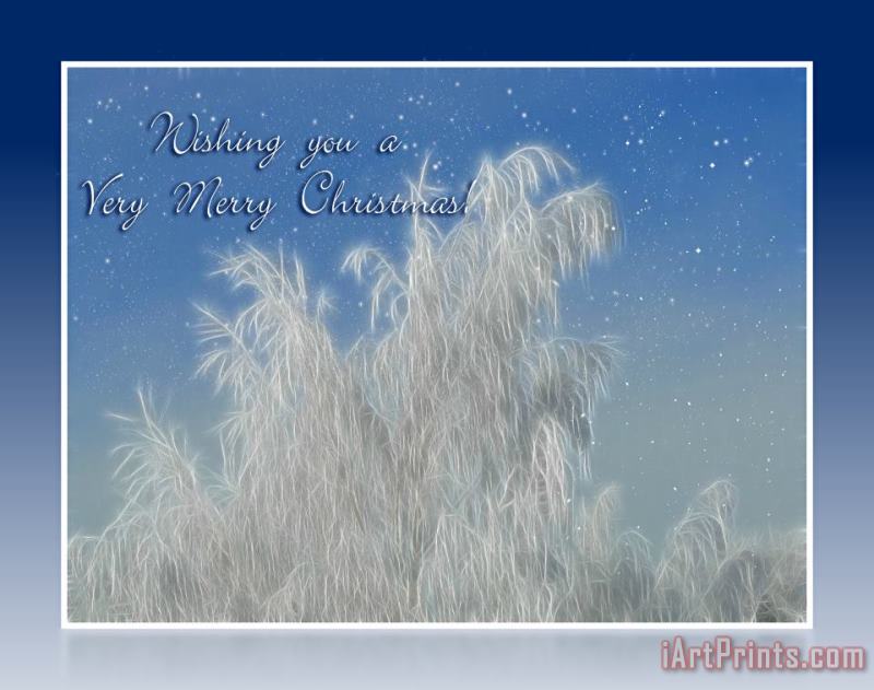Wishing you a Very Merry Christmas painting - Blair Wainman Wishing you a Very Merry Christmas Art Print