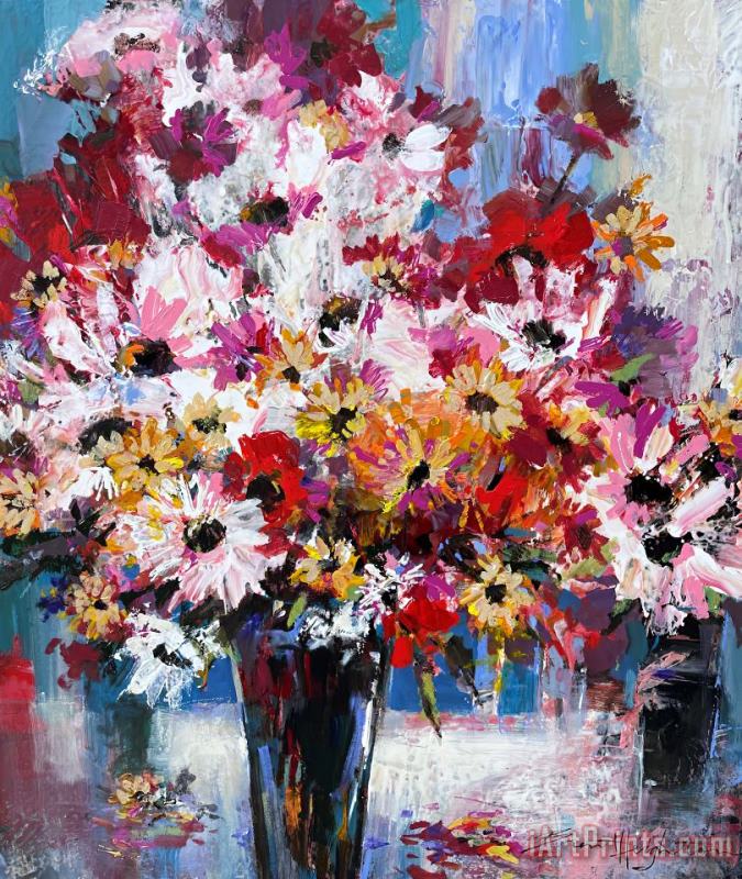 Spring Bouquet painting - Brent Heighton Spring Bouquet Art Print