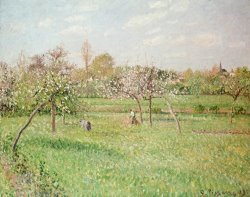 Camille Pissarro Apple Trees at Gragny painting