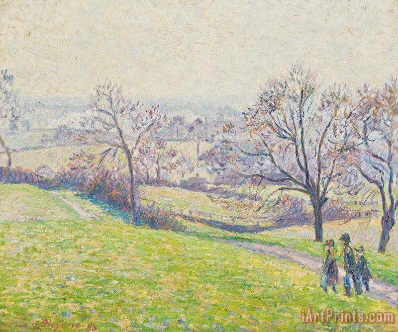 Camille Pissarro Epping landscape Art Painting