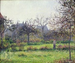 Camille Pissarro Morning Sun painting