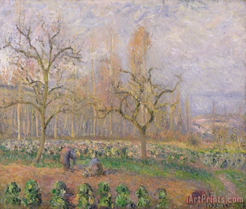 Camille Pissarro Orchard At Pontoise Art Print
