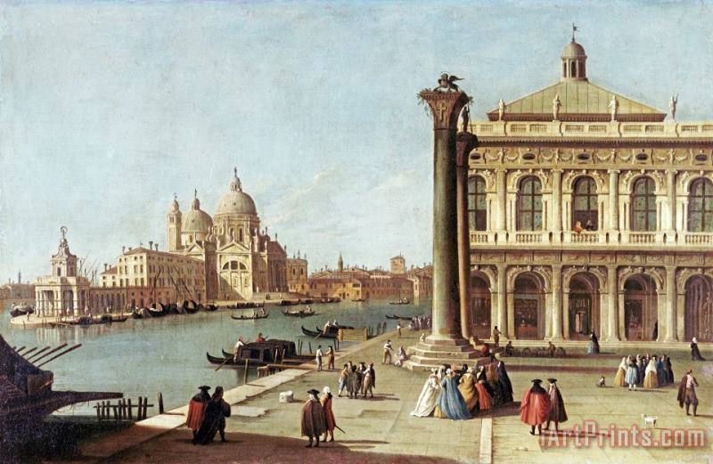 Canaletto Entrance to Grand Canal, Venice Art Print