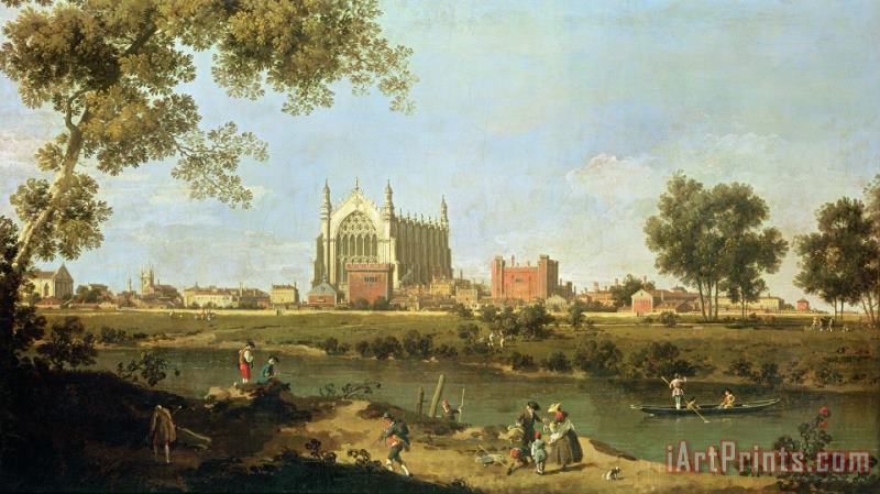 Canaletto Eton College Art Painting