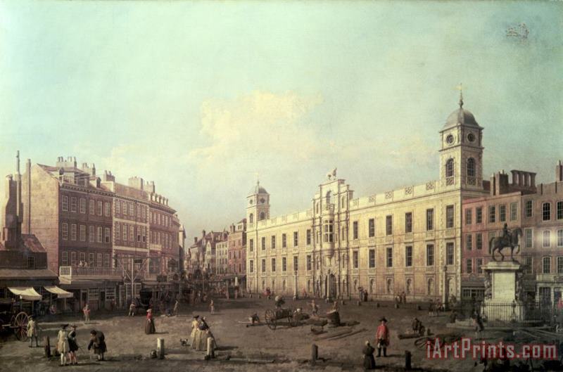 Canaletto Northumberland House Art Painting