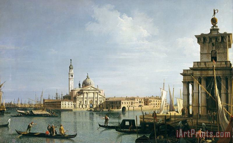 Canaletto The Island Of San Giorgio Maggiore Art Painting
