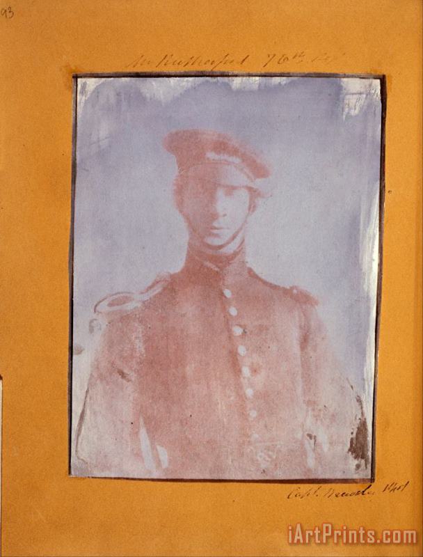 Capt. Henry Craigie Brewster Mr. Rutherford. Art Print