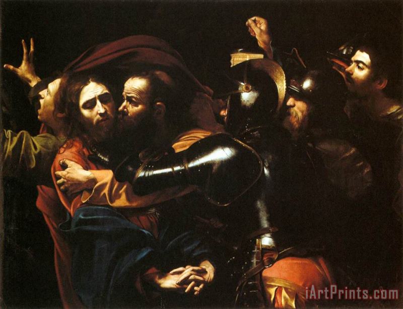 Caravaggio Taking of Christ Art Print