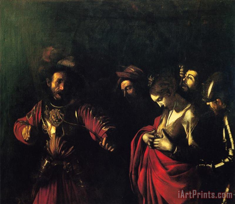 The Martyrdom of Saint Ursula painting - Caravaggio The Martyrdom of Saint Ursula Art Print